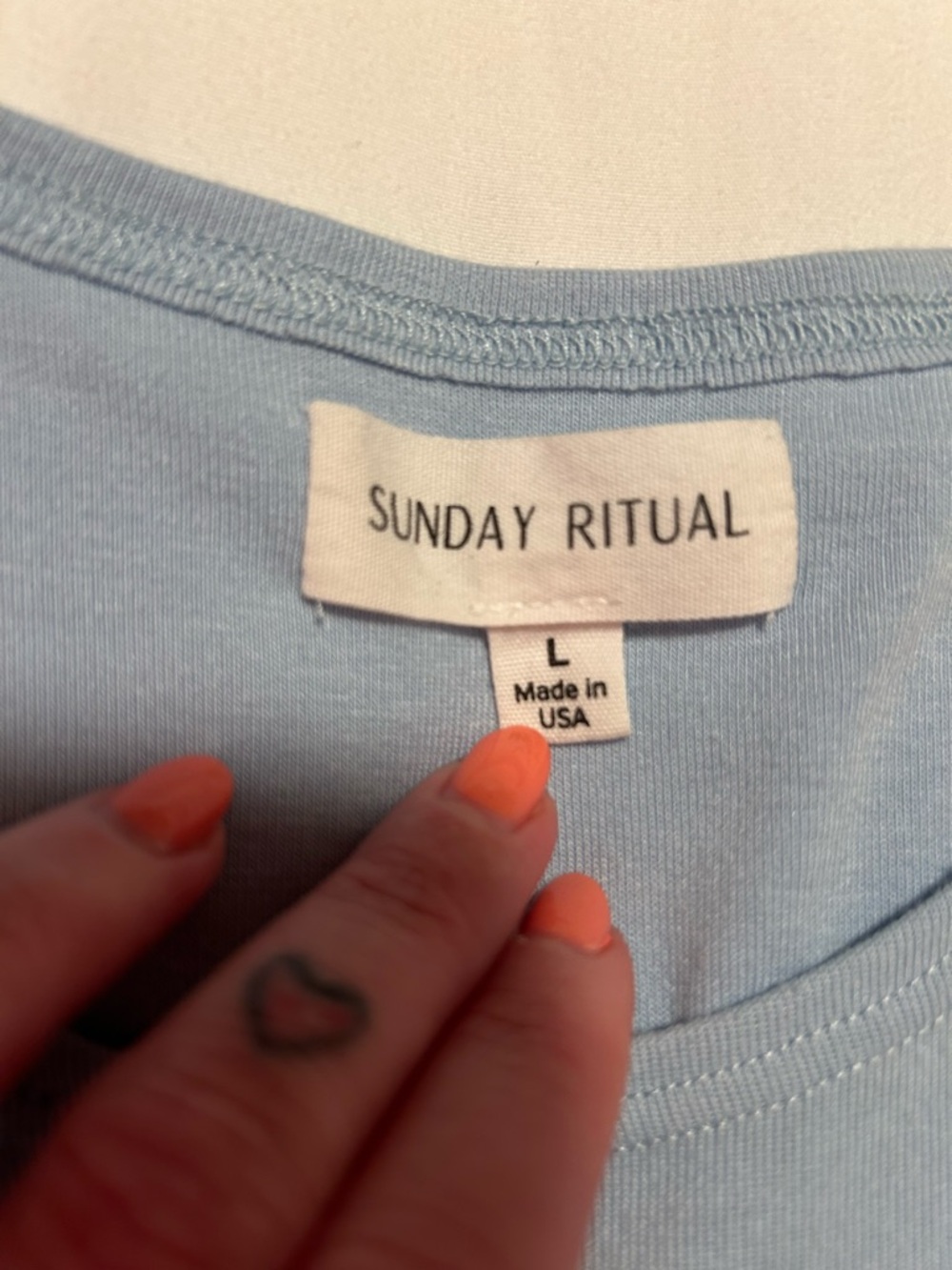 Sunday Ritual baby tee - Picture 2 of 2